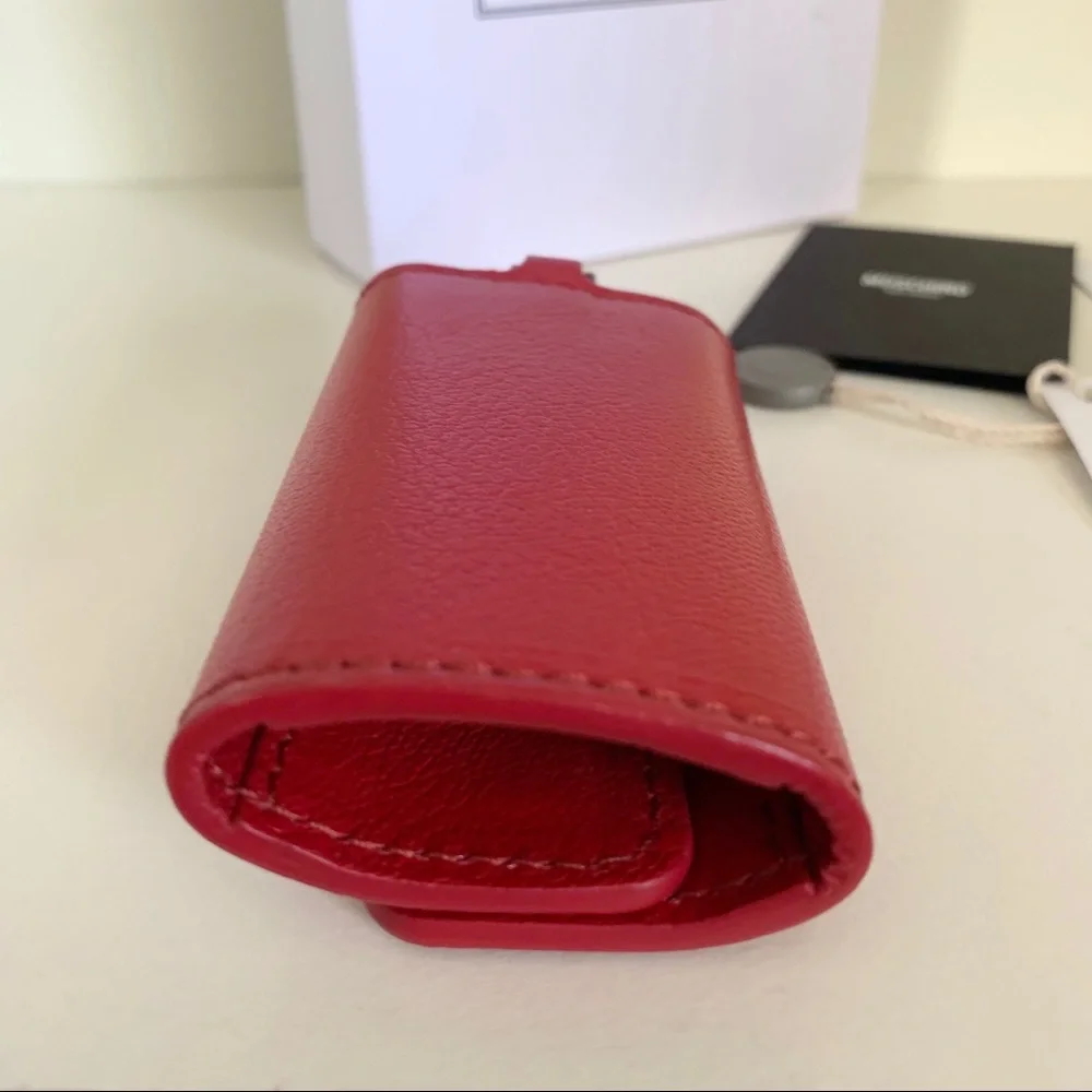 Moschino leather key case (Italy)